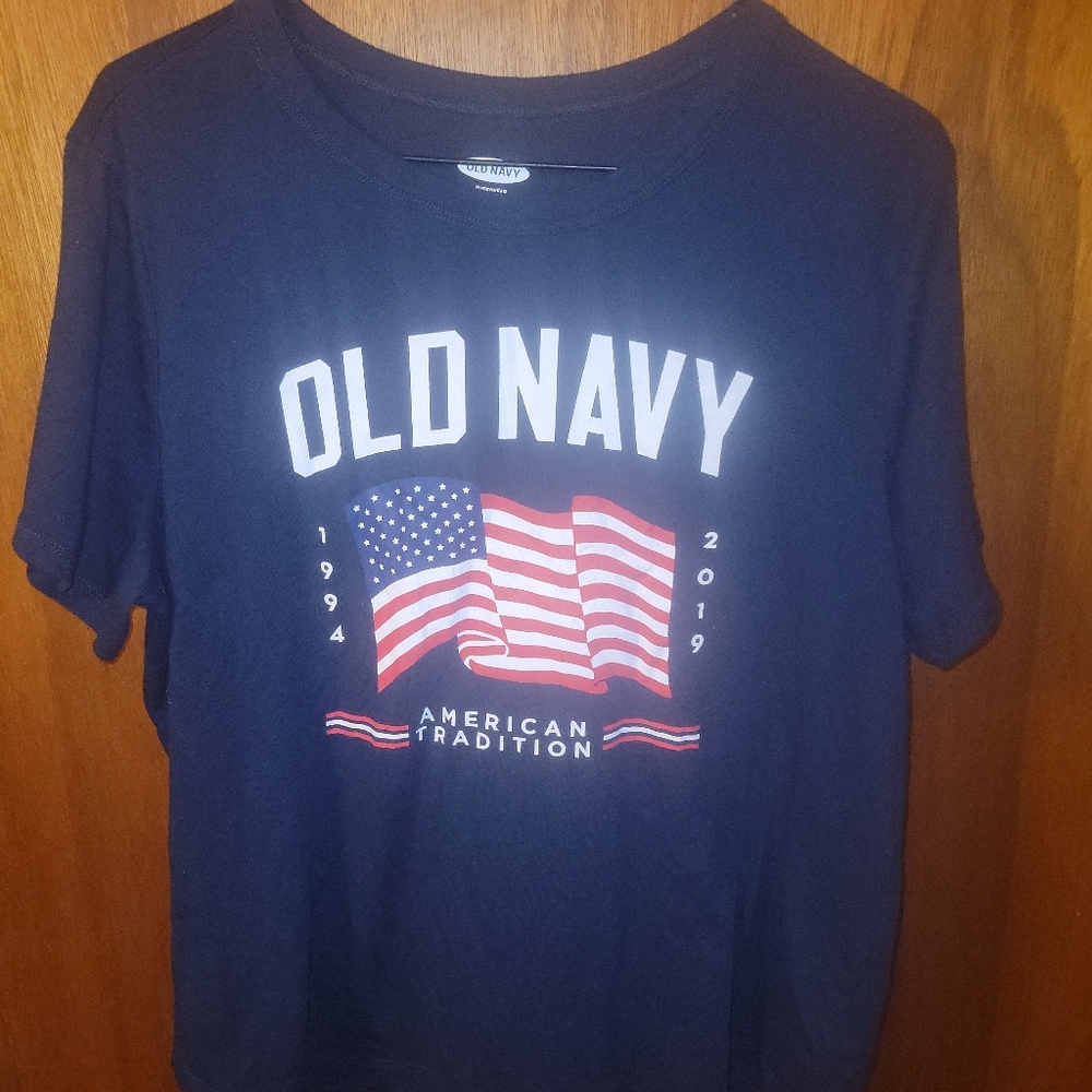 Old Navy Flag Tee